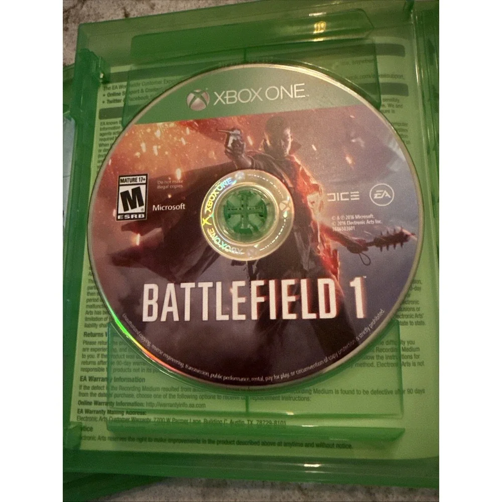 Xbox One Lot Of 5 Game Bundle Tested Battlefield Madden NBA Farm Sim Assassin's